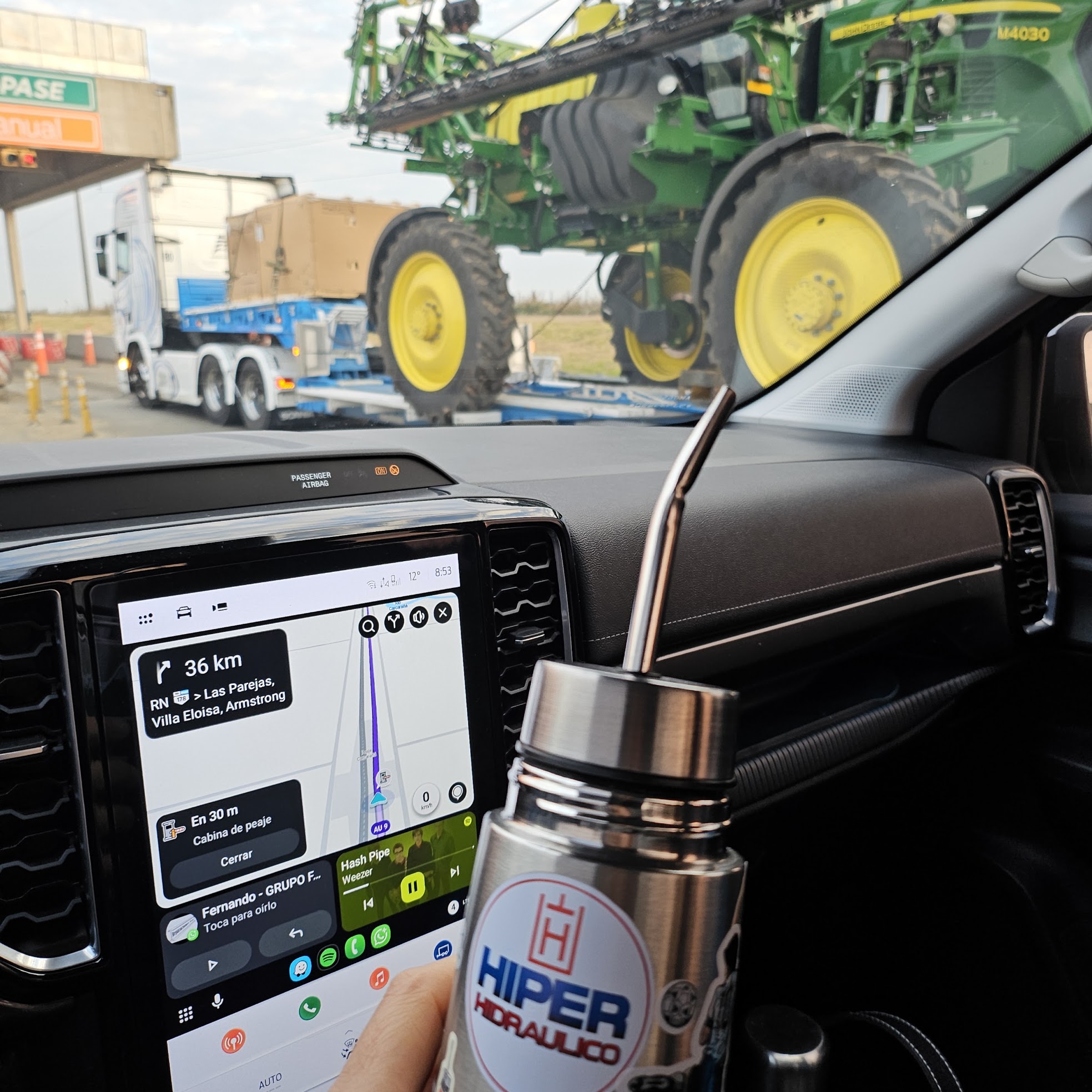 Trabajo hidráulico agrícola
